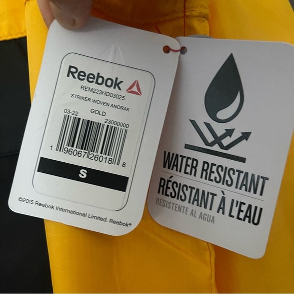 Reebok Men's Striker Woven Anorak Hoodie, Sizes S - Picture 5 of 6